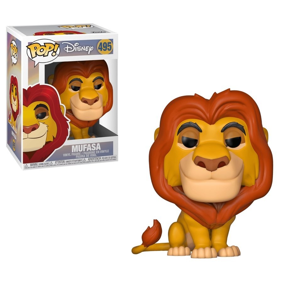 Disney Cougar Master Mufasa Funko Stand Out! Vinyl fabric