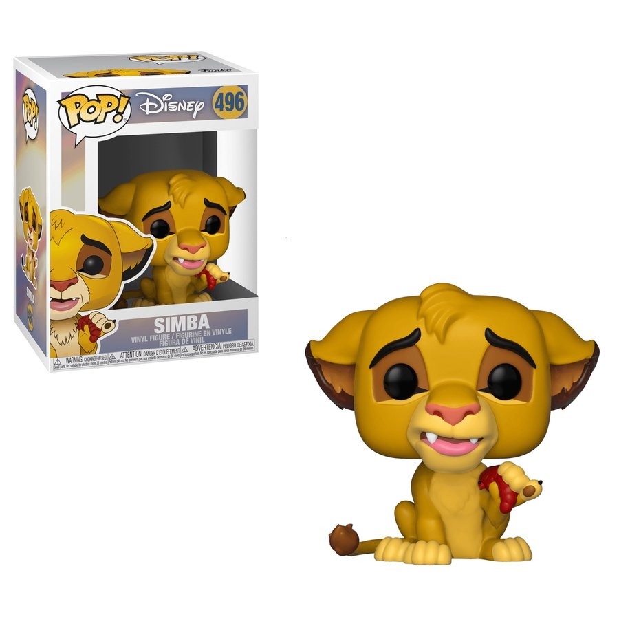 Price Cut - Disney Lion Master Simba Funko Stand Out! Vinyl - Steal-A-Thon:£9