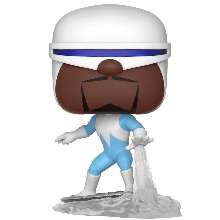 Bonus Offer - Disney Incredibles 2 Frozone Funko Stand Out! Vinyl - Blowout Bash:£9
