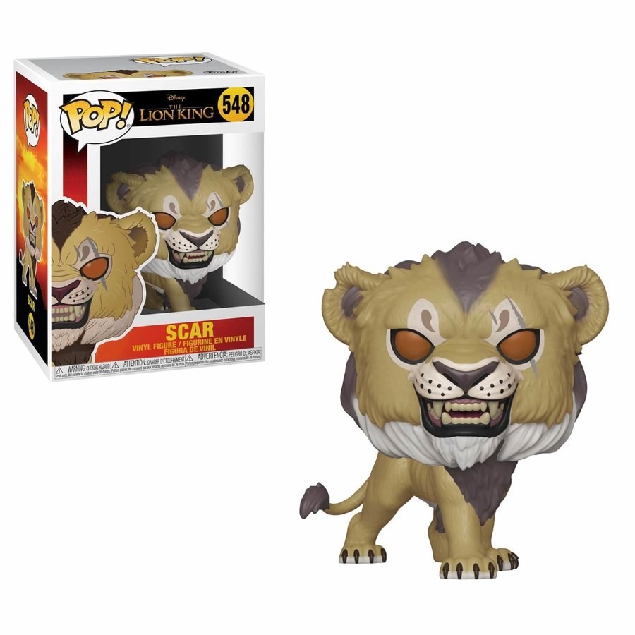 Disney The Lion Master 2019 Scar Funko Stand Out! Vinyl fabric