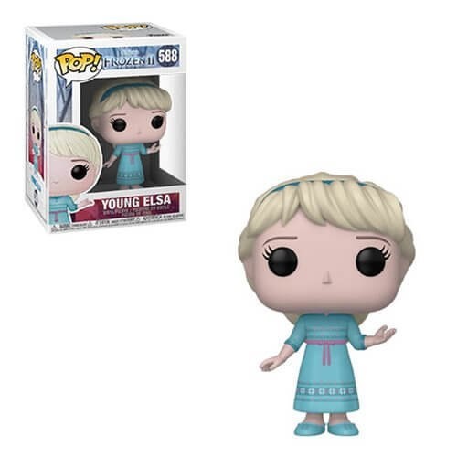 Disney Frozen 2 Youthful Elsa Funko Stand Out! Plastic