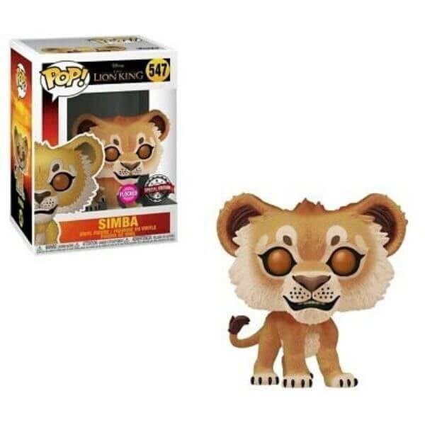 Disney The Lion King 2019 Simba Crowded EXC Funko Stand Out! Plastic