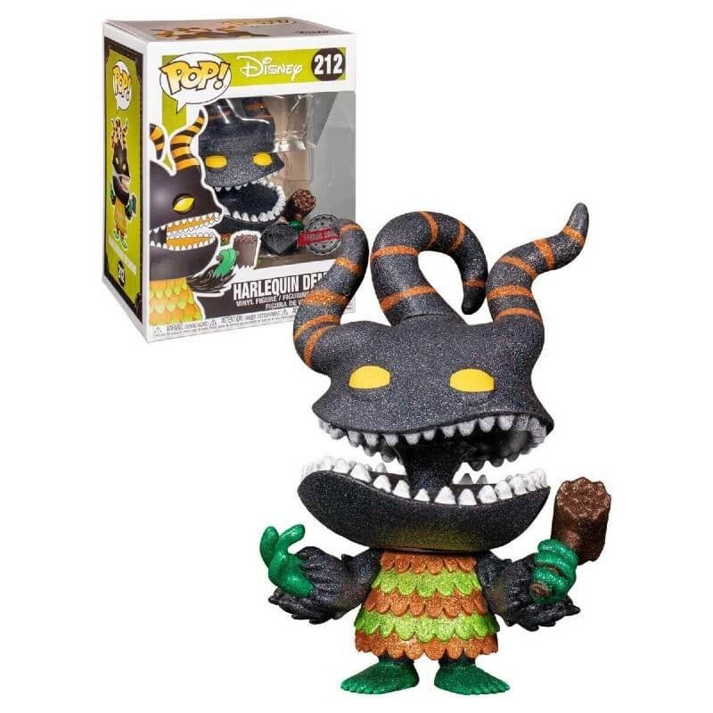 Disney Ordeal Prior To Christmas Time Harlequin Devil (Diamond Shine) EXC Stand Out! Vinyl