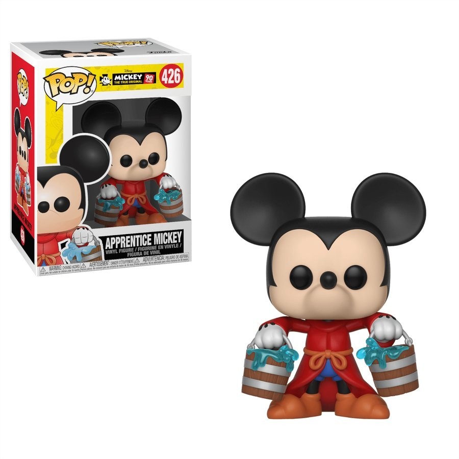 Disney Mickey's 90th Pupil Mickey Funko Stand Out! Vinyl fabric