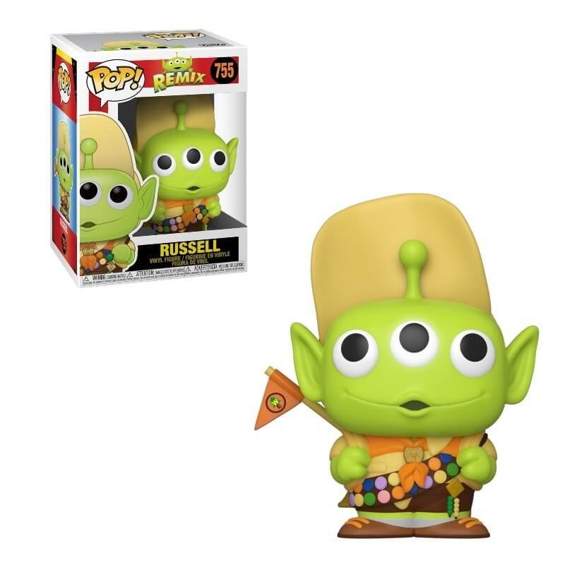 Disney Pixar Anniversary Alien as Russell Funko Stand Out! Plastic
