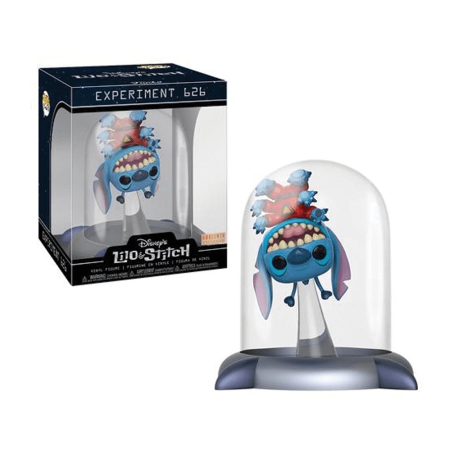 Gift Guide Sale - Lilo & Stitch - Experiment 626 EXC Funko Pop! Dome - Closeout:£29[jcb7475ba]