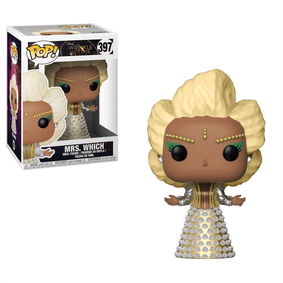 Disney A Line in Time Mrs Which Funko Stand Out! Plastic