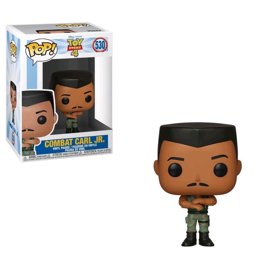 Plaything Account 4 Combat Carl Jr Funko Stand Out! Vinyl fabric