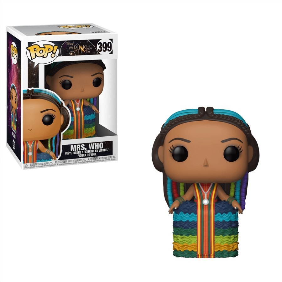 Disney A Line on time Mrs Who Funko Stand Out! Vinyl
