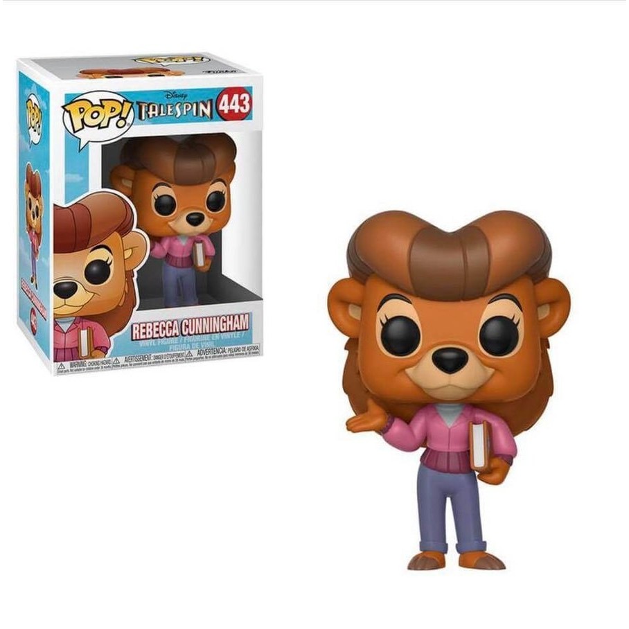 Disney TaleSpin Rebecca Cunningham Funko Stand Out! Plastic