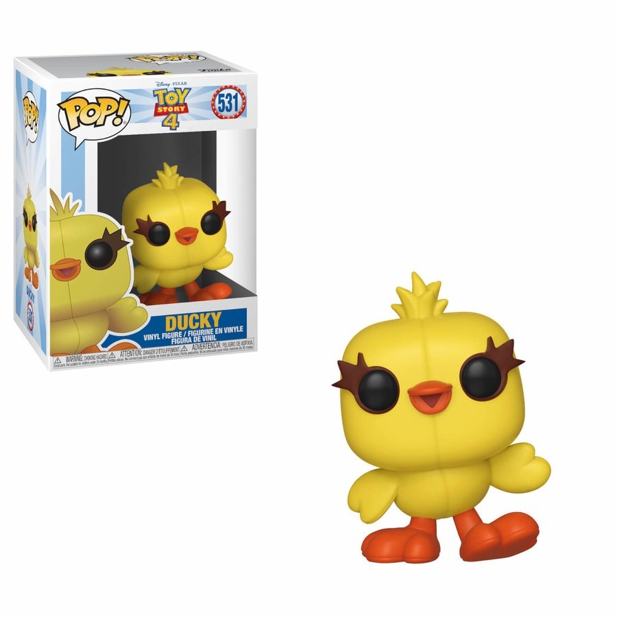 Plaything Account 4 Ducky Funko Stand Out! Vinyl fabric