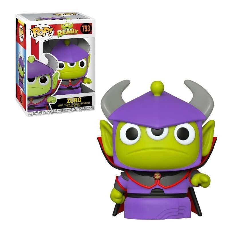 Lowest Price Guaranteed - Disney Pixar Anniversary Invader as Zurg Funko Stand Out! Vinyl - Surprise:£9