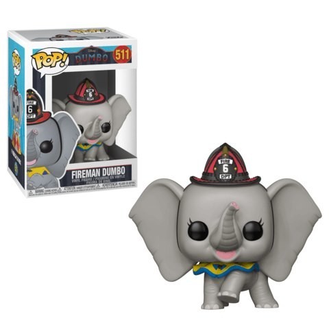 Disney Dumbo Fireman Funko Stand Out! Plastic