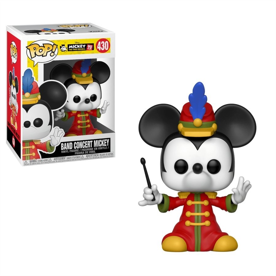 Disney Mickey's 90th Band Gig Funko Pop! Plastic