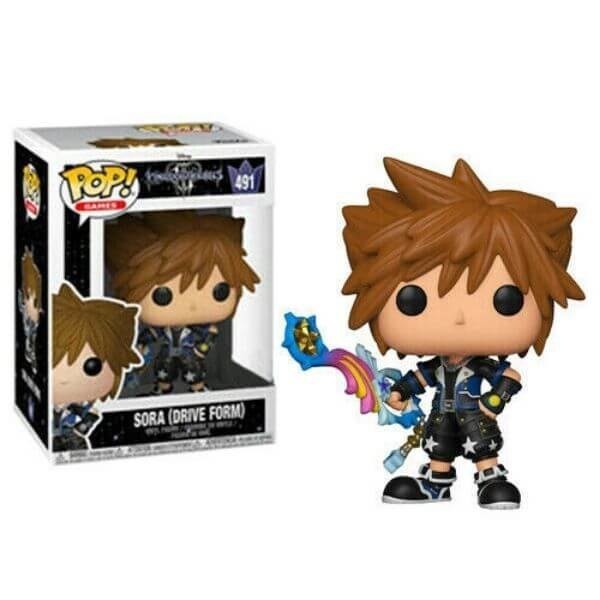 Disney Empire Hearts 3 Sora (Drive Form) EXC Funko Stand Out! Vinyl fabric
