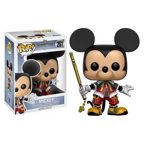 Kingdom Hearts Mickey Funko Pop! Plastic