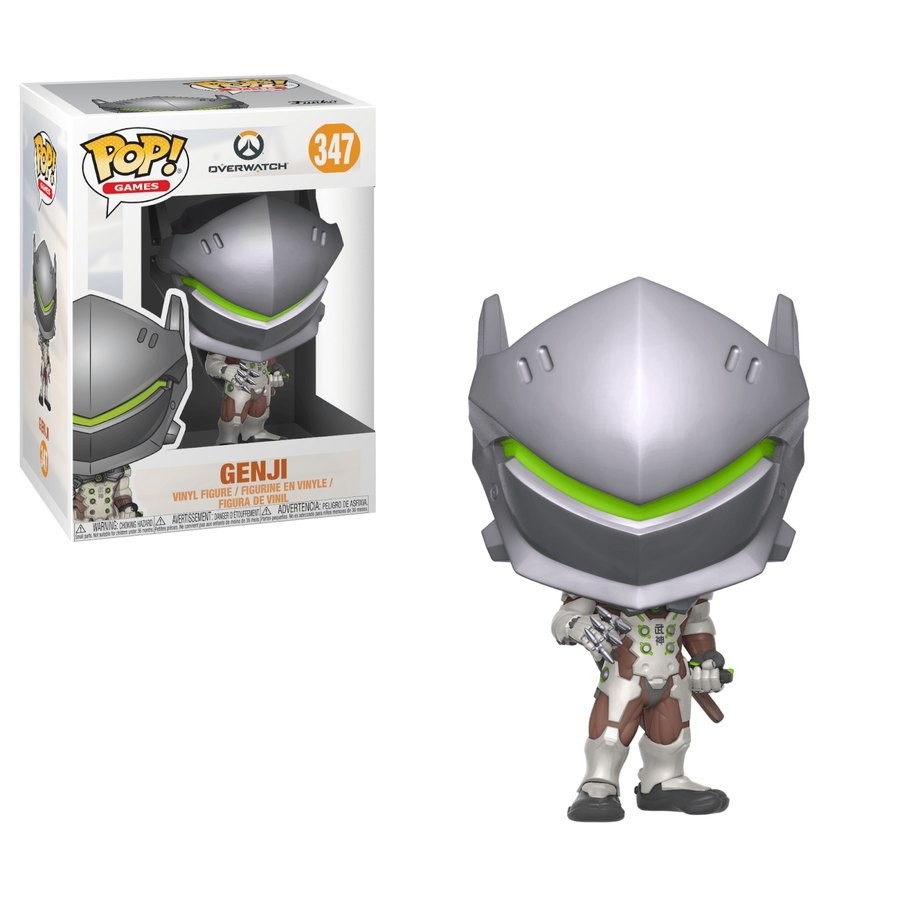Warehouse Sale - Overwatch Genji Funko Pop! Plastic - Friends and Family Sale-A-Thon:£9