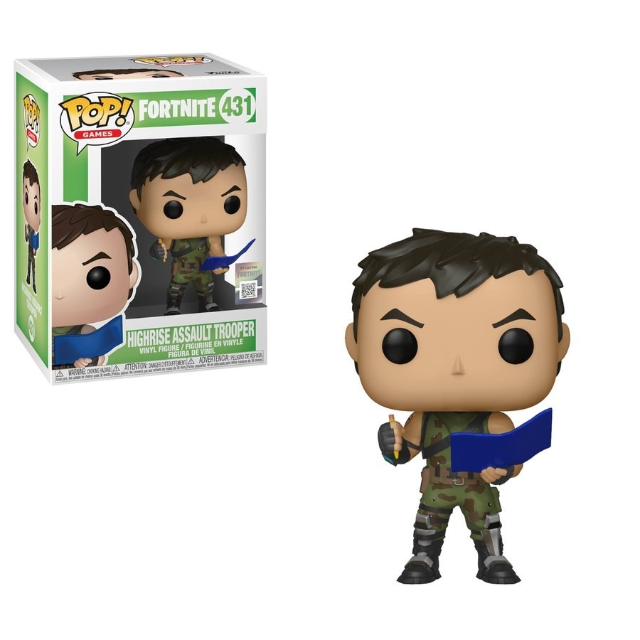 Exclusive Offer - Fortnite Highrise Attack Cannon Fodder Funko Stand Out! Vinyl - One-Day Deal-A-Palooza:£9[neb7594ca]