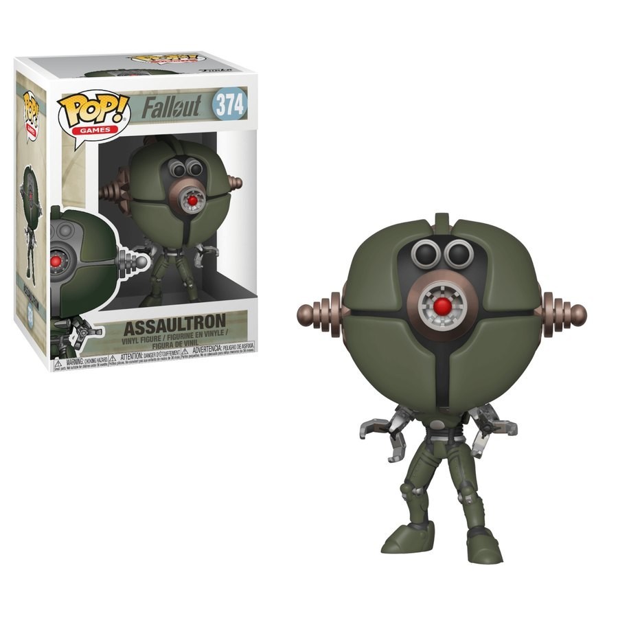 Fallout Assaultron Funko Stand Out! Vinyl fabric