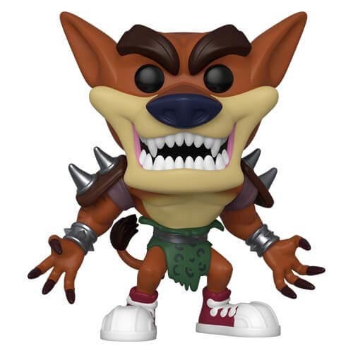 Collision Bandicoot Tiny Leopard Funko Stand Out! Plastic