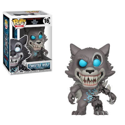 Five Nights at Freddy's Twisted Wolf Funko Stand Out! Plastic