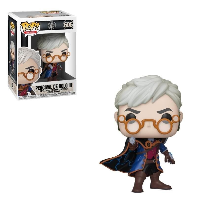 Crucial Part: Vox Machina Percival de Rolo Funko Stand Out! Vinyl Number