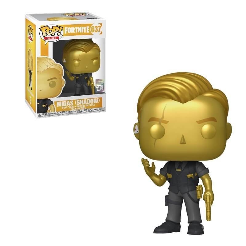 Mega Sale - Fortnite Midas Funko Stand Out! Plastic - Two-for-One:£9