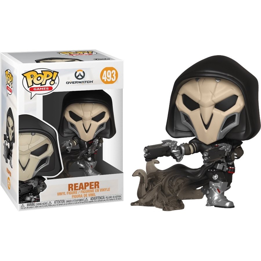 Year-End Clearance Sale - Overwatch Reaper Funko Stand Out! Vinyl - Value:£9
