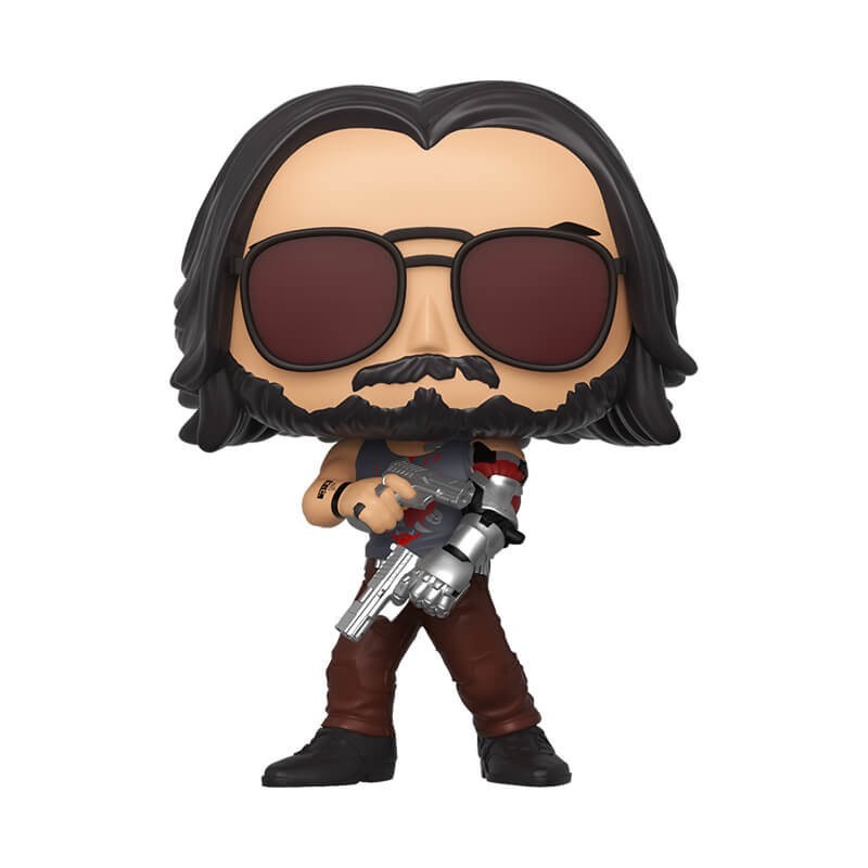 Cyberpunk 2077 Johnny Silverhand 2 Funko Stand Out! Plastic