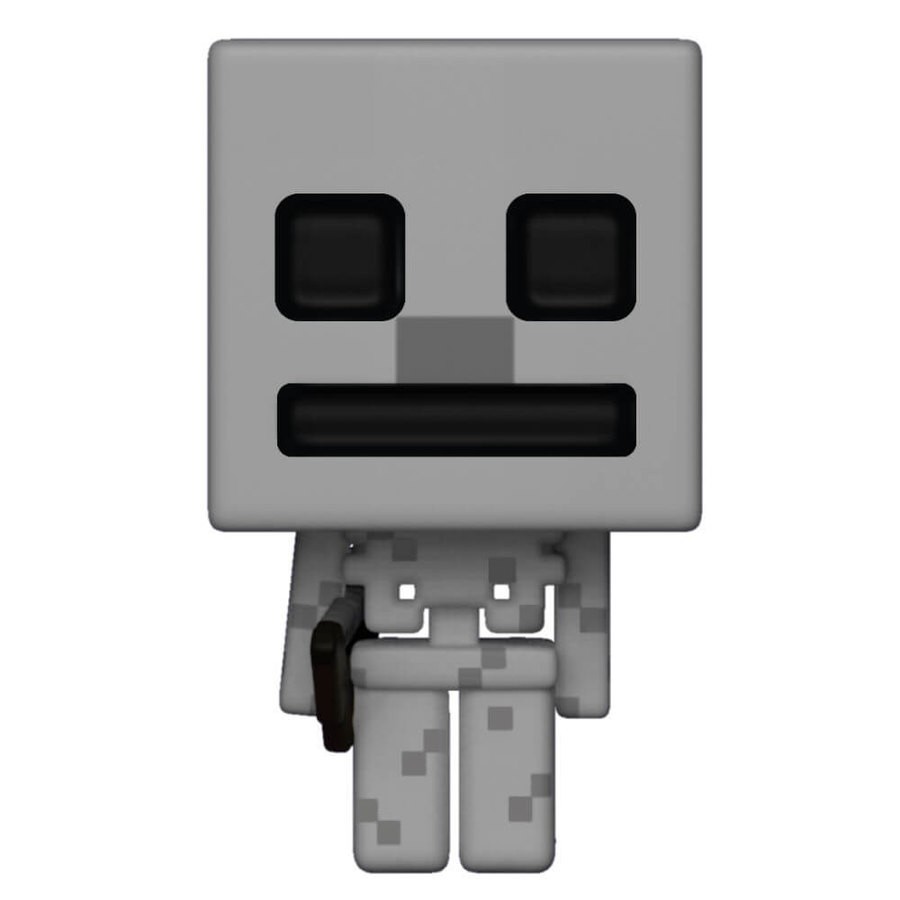 Minecraft Skeleton Funko Stand Out! Plastic