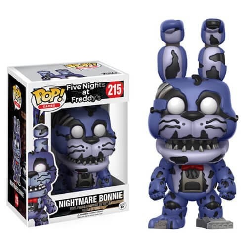 Five Nights at Freddy's Nightmare Bonnie Funko Stand Out! Plastic