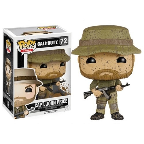 Phone Call of Duty Leader John Cost Funko Stand Out! Vinyl fabric