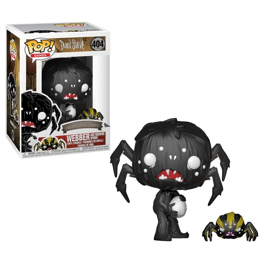 Do Not Go Without Food Webber along with Spider Funko Stand Out! Vinyl fabric