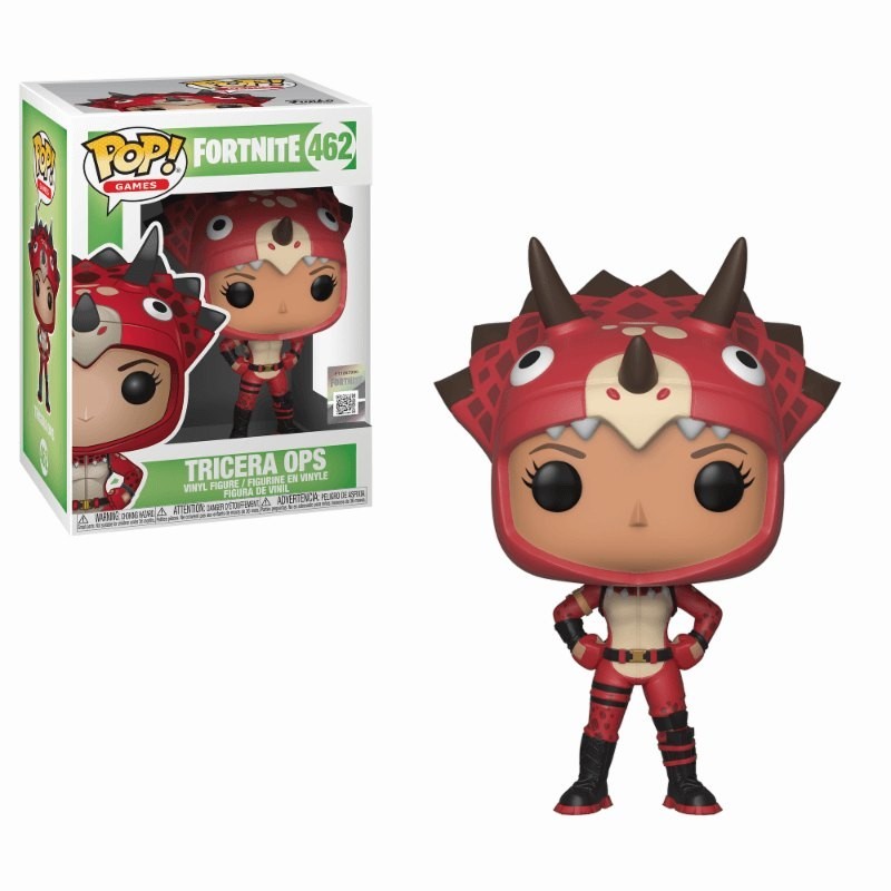 Mega Sale - Fortnite Tricera Ops Funko Stand Out! Vinyl fabric - Sale-A-Thon Spectacular:£9