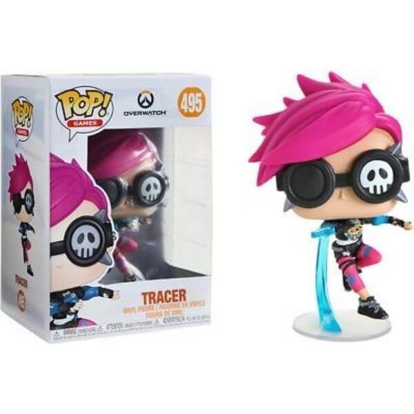 Overwatch - Tracer Hooligan EXC Funko Stand Out! Plastic