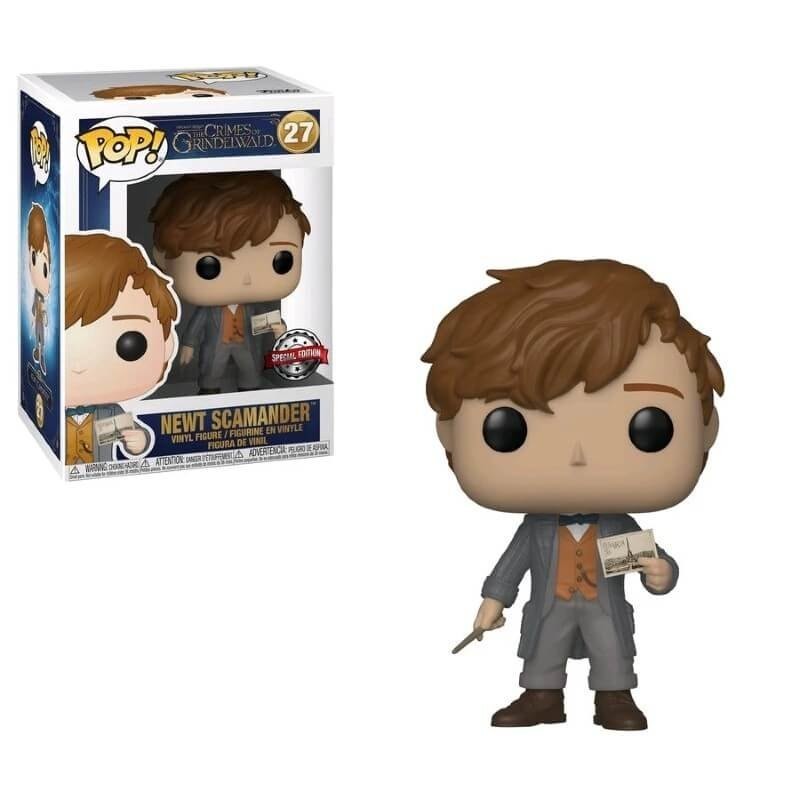 Awesome Beasts 2 Newt along with Mail EXC Funko Pop! Vinyl fabric