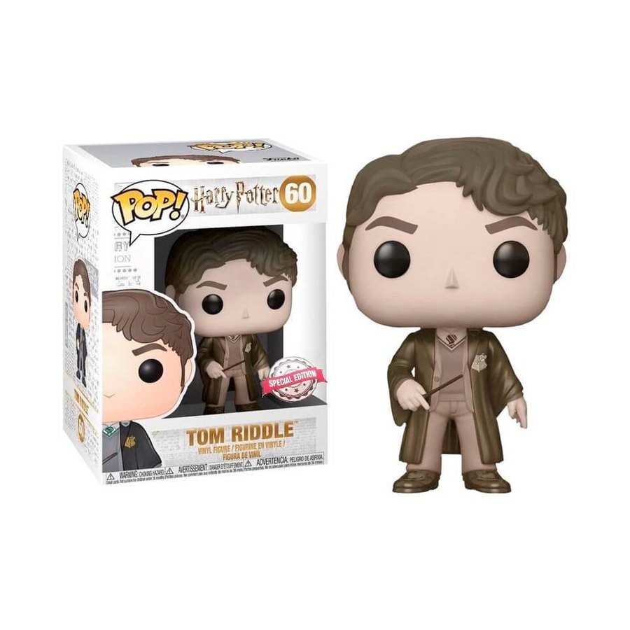 Harry Potter Tom Puzzle Sepia EXC Funko Stand Out! Vinyl