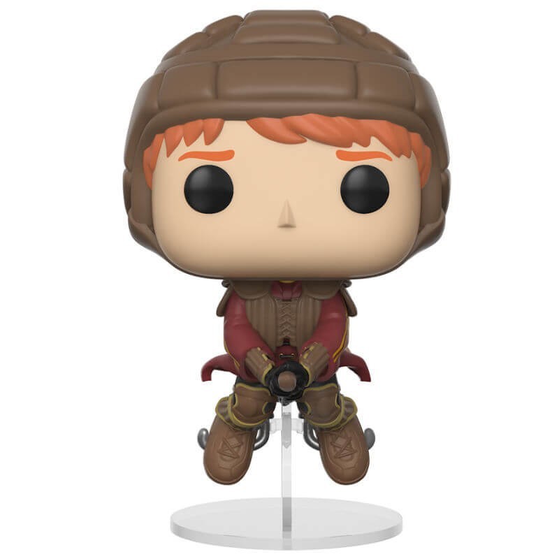 Harry Potter Ron on Broom Funko Stand Out! Plastic