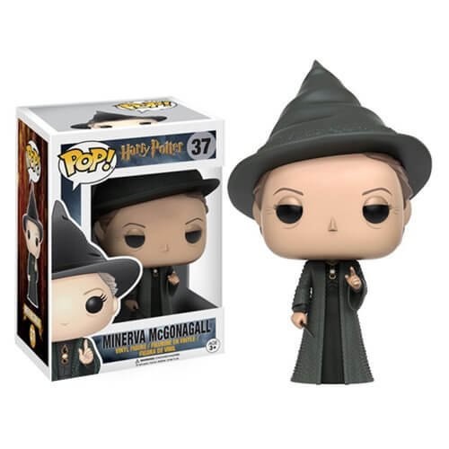 Gift Guide Sale - Harry Potter Minerva McGonagall Funko Pop! Plastic - Halloween Half-Price Hootenanny:£9