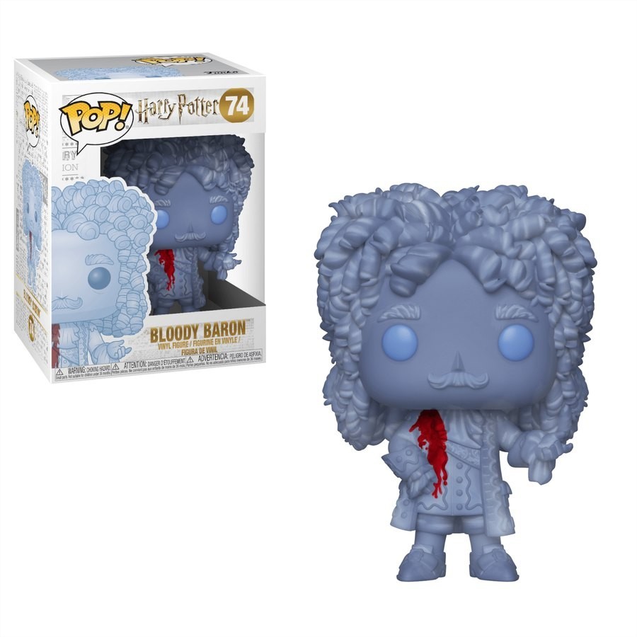 50% Off - Harry Potter Bloody Baron Funko Pop! Vinyl fabric - Boxing Day Blowout:£9