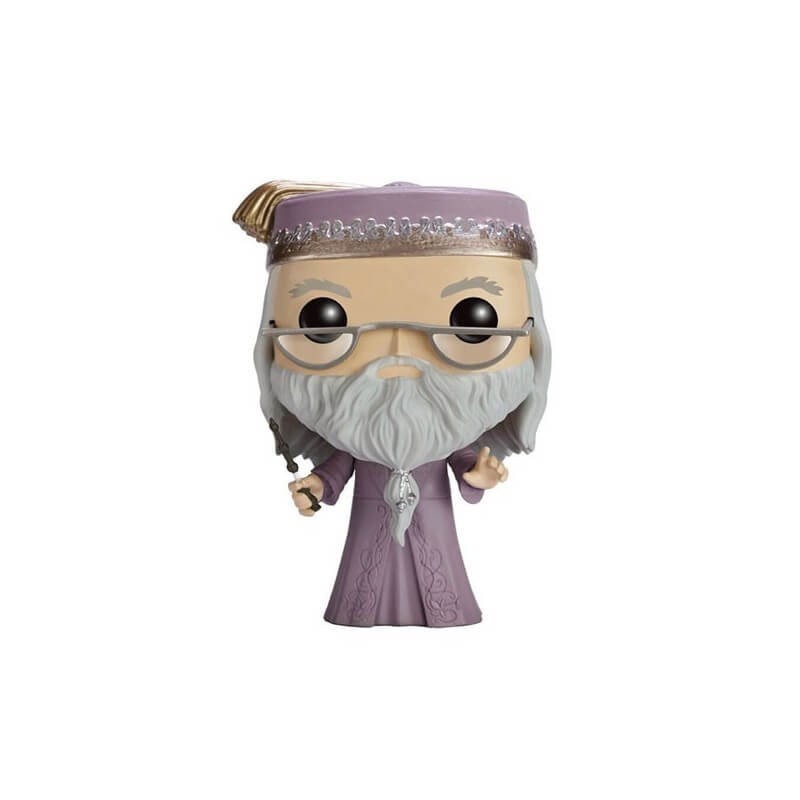 Harry Potter Dumbledore along with Wand Funko Stand Out! Vinyl fabric