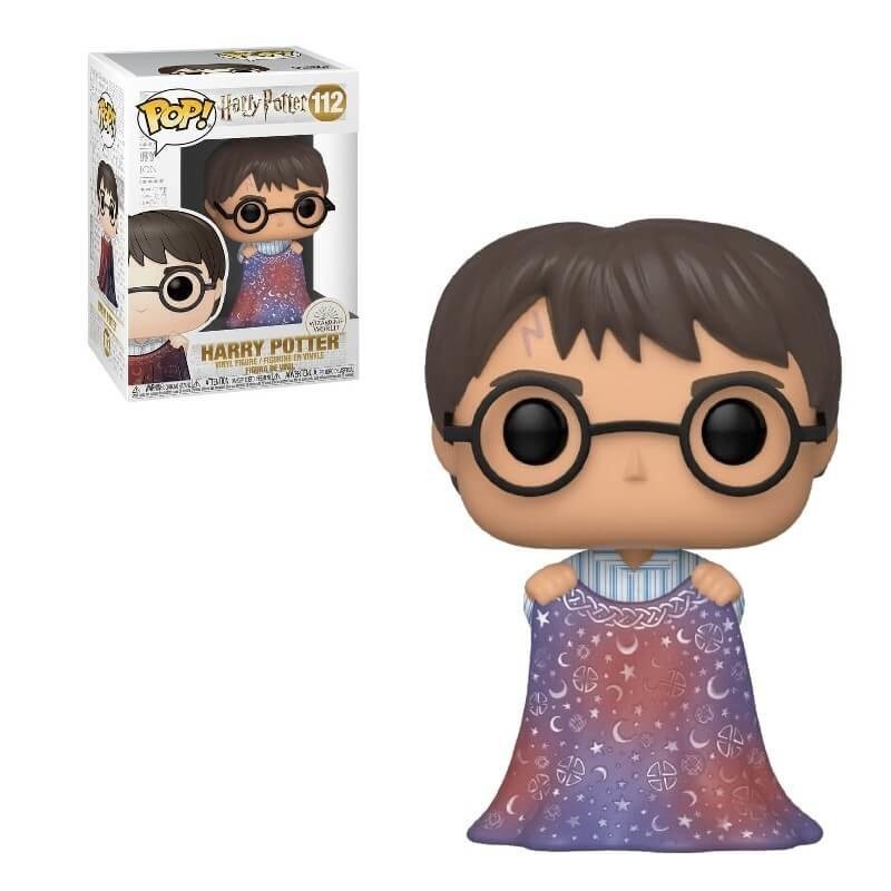 Flea Market Sale - Harry Potter along with Invisibility Cape Funko Pop! Plastic - Two-for-One Tuesday:£9