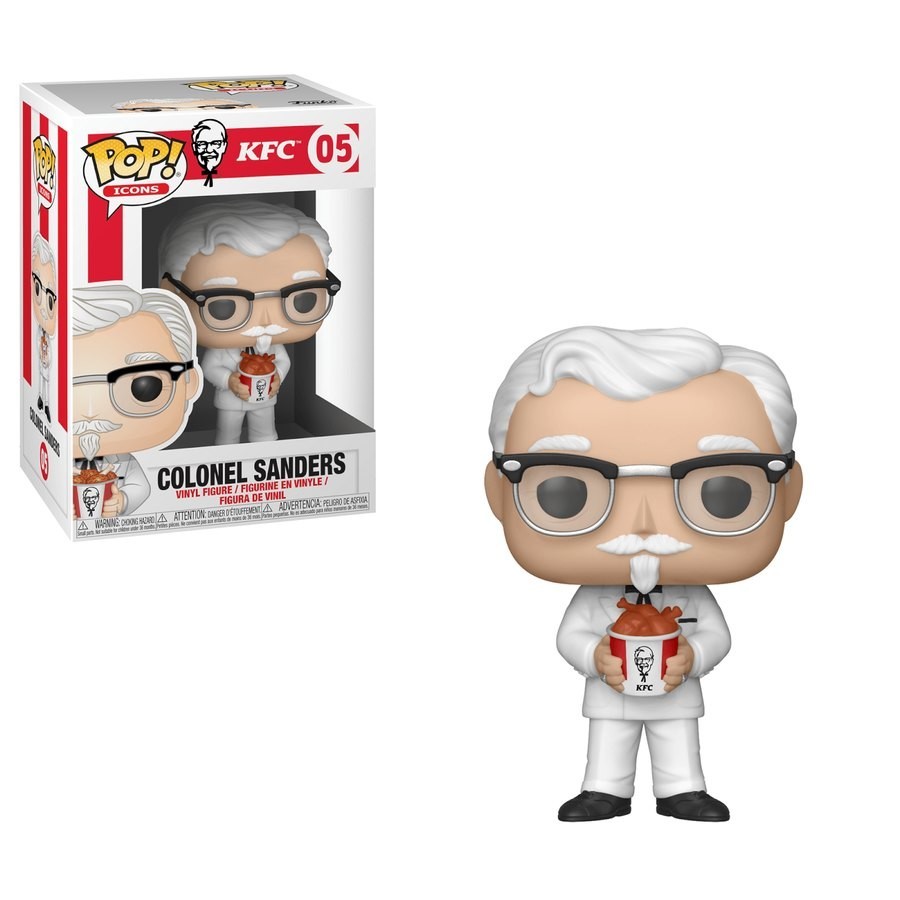Price Drop Alert - KFC Colonel Sanders Funko Stand Out! Plastic - Curbside Pickup Crazy Deal-O-Rama:£9