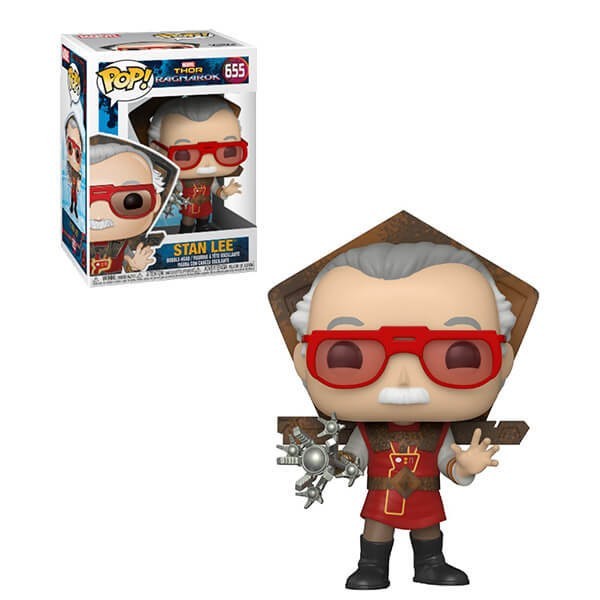 Discount - Marvel Stan Lee in Ragnarok Ensemble Funko Stand Out! Vinyl - Click and Collect Cash Cow:£9