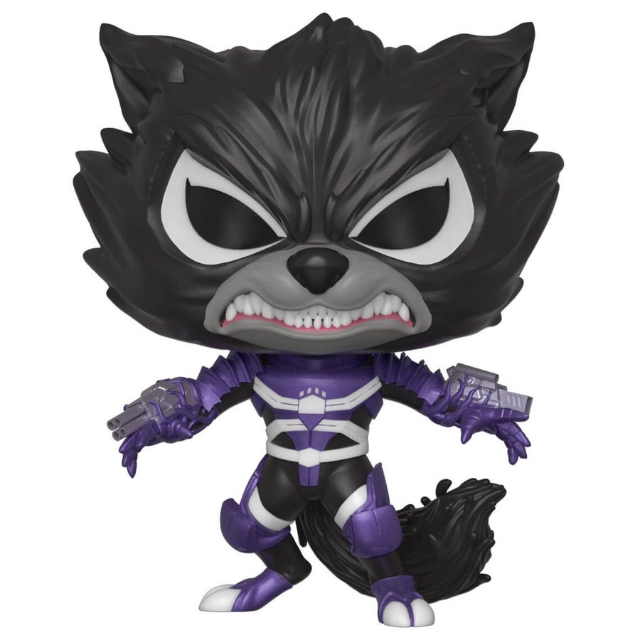Marvel Poison Rocket Raccoon Funko Stand Out! Vinyl fabric