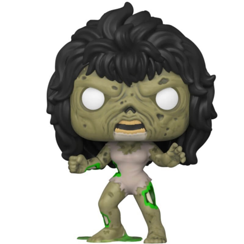 Wonder Zombies She-Hulk EXC Funko Pop! Vinyl fabric