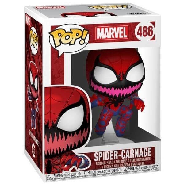 Marvel Spider-Man Spider-Carnage EXC Funko Stand Out! Vinyl fabric