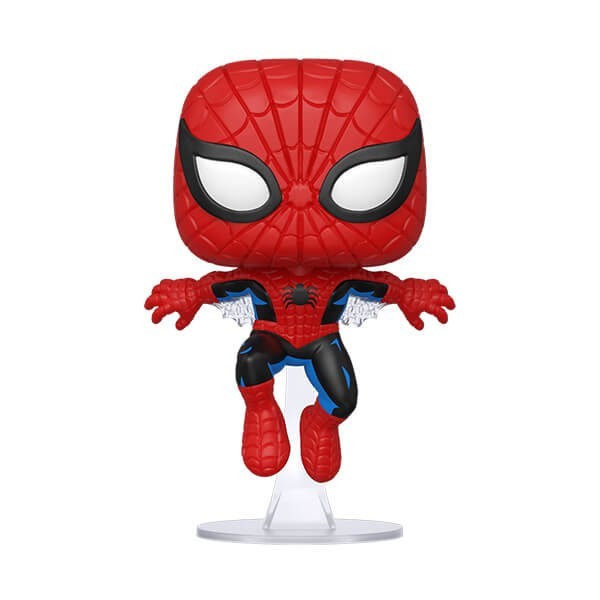 Marvel 80th Spider-Man Funko Stand Out! Plastic