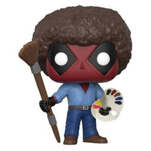 Marvel Deadpool Play 70's along with Afro Funko Stand Out! Plastic