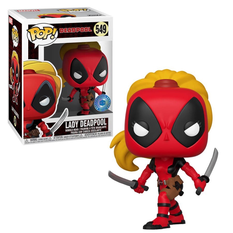PIAB EXC Wonder 80th Girl Deadpool Funko Stand Out! Vinyl